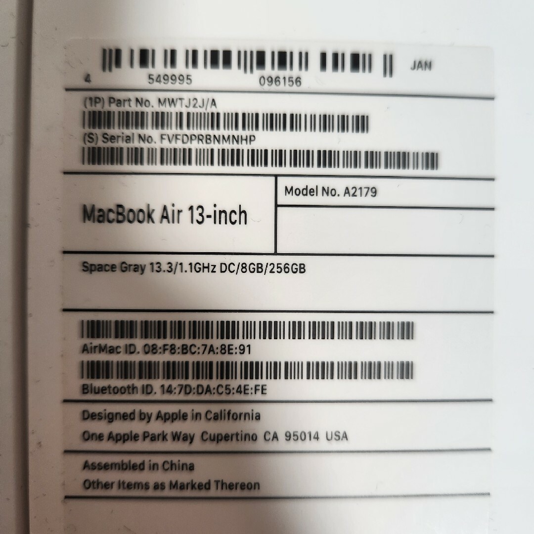 Macbook Air 13inc Retina Core i3 3
