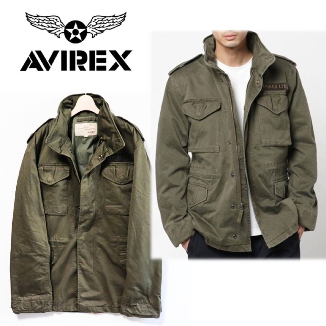 アヴィレックス》新品 M-65 ミリタリーフィールドジャケット サバゲー