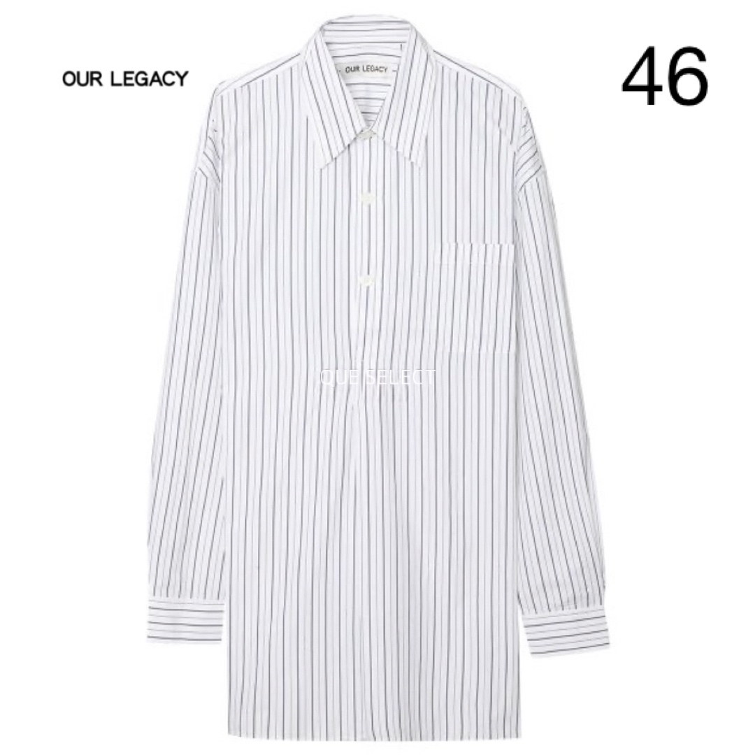 新品未使用　23SS OUR LEGACY STRIPE SHIRT