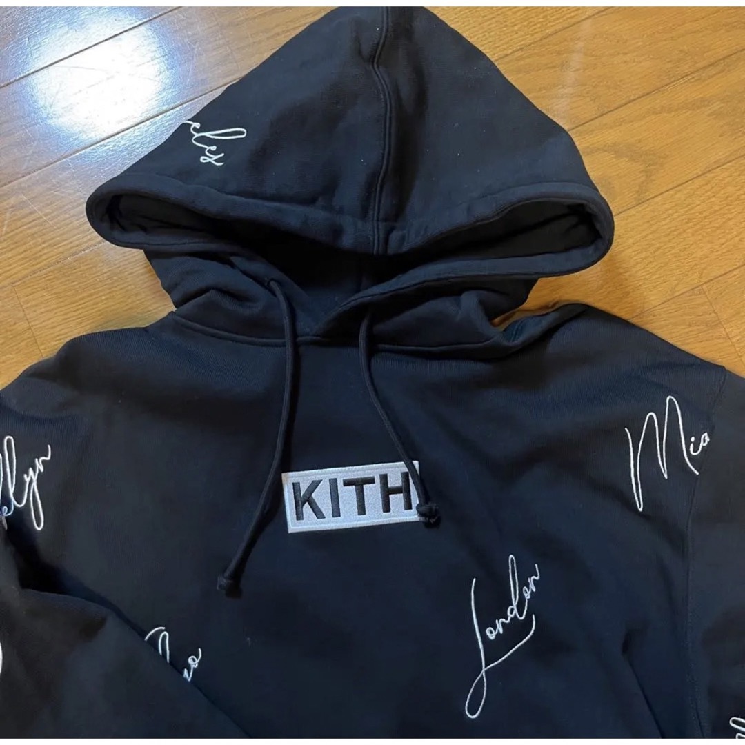 ????10.9限定価格‼️ほぼ新品‼️kith ×YANKEESkithパーカー L