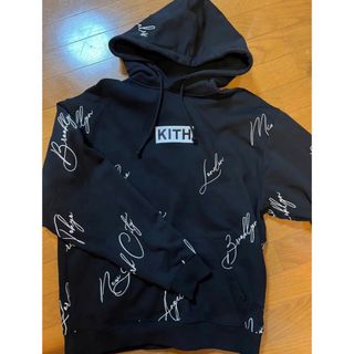 KITH - 【超美品!】KITH 限定商品 パーカー 刺繍 ボックスロゴ Lの