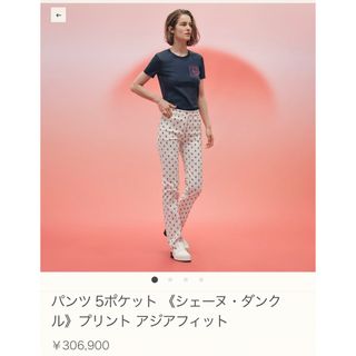 エルメス(Hermes)の新品未使用 パンツ 5ポケット 《シェーヌ・ダンクル》アジアフィット(デニム/ジーンズ)