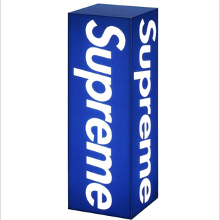 シュプリーム(Supreme)の【新品】Supreme Box Logo Lamp Blue ディスプレイライト(その他)