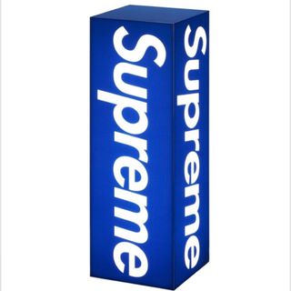 シュプリーム(Supreme)の【新品】Supreme Box Logo Lamp Blue ディスプレイライト(その他)