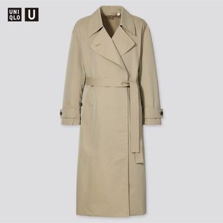 ユニクロ uniqlo u コート ベージュ メンズ M