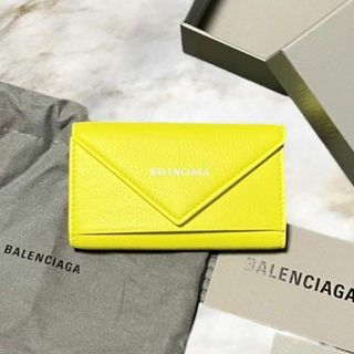 バレンシアガ(Balenciaga)の【新品】BALENCIAGA バレンシアガ キーケース 499204 イエロー(キーケース)