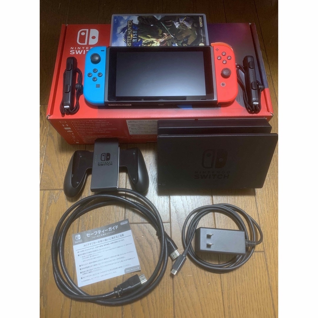 新品未使用 保証あり switch 本体のみ バッテリー強化版