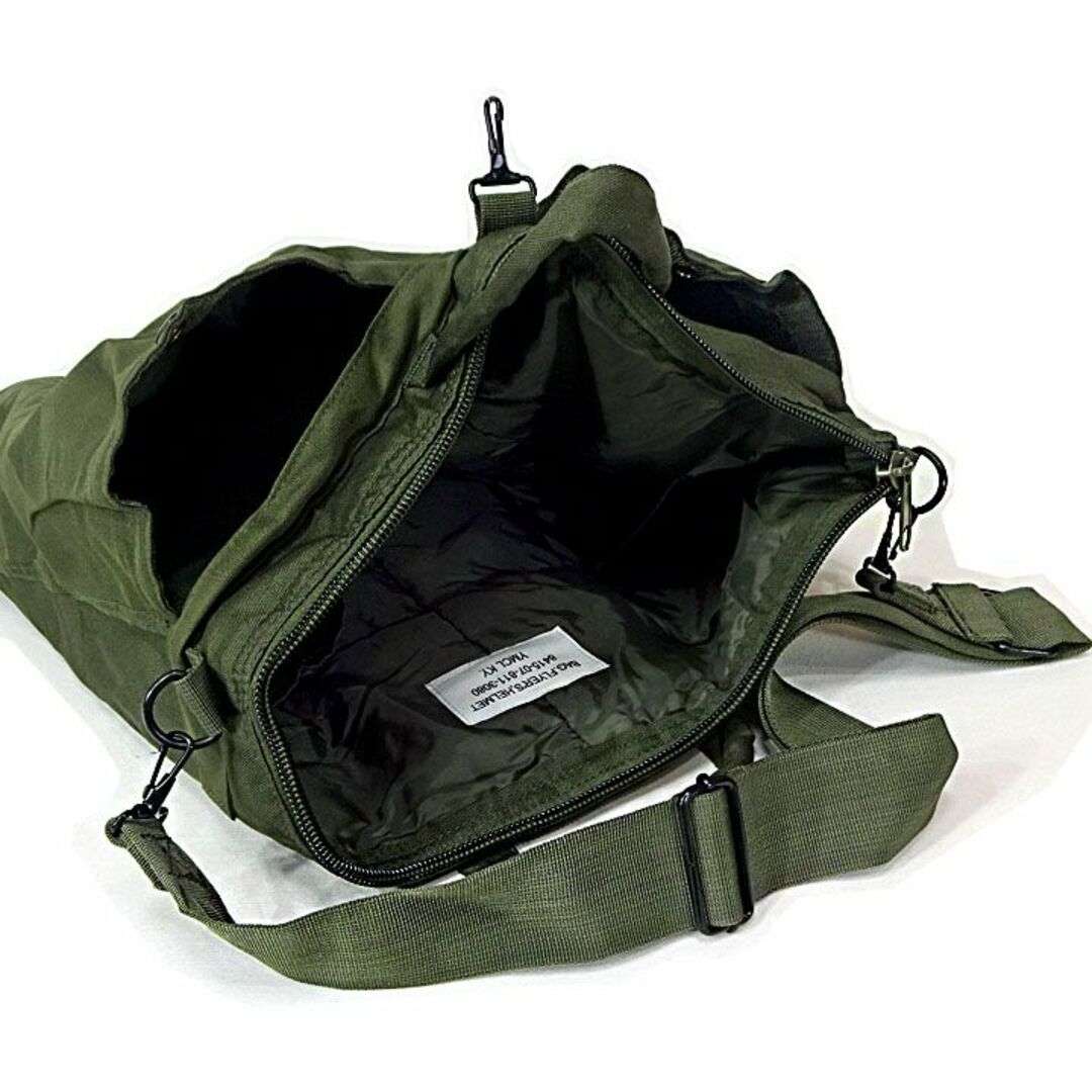 U.S. army ヘルメットバッグ replica olive green メンズのバッグ(ショルダーバッグ)の商品写真