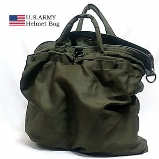 U.S. army ヘルメットバッグ replica olive green(ショルダーバッグ)