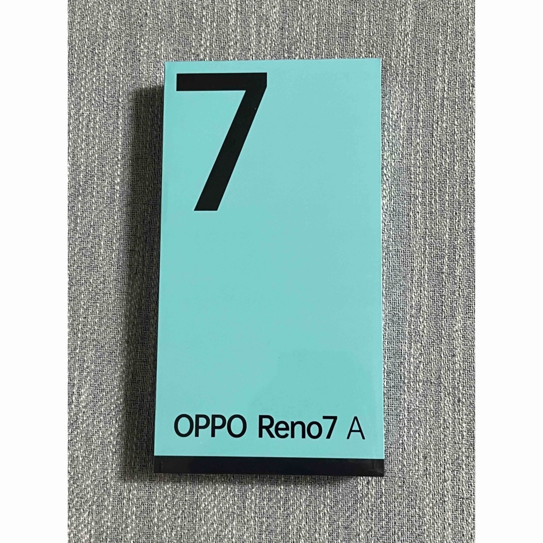 oppo reno7 a    ブルー　新品未開封