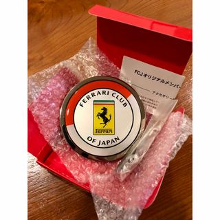 ferrari club of Japan 正規会員 エンブレム 未使用 FCJ