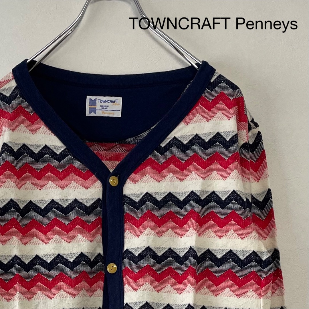 TOWNCRAFT   古着 s TOWNCRAFT Penneys コットンカーディガンの通販