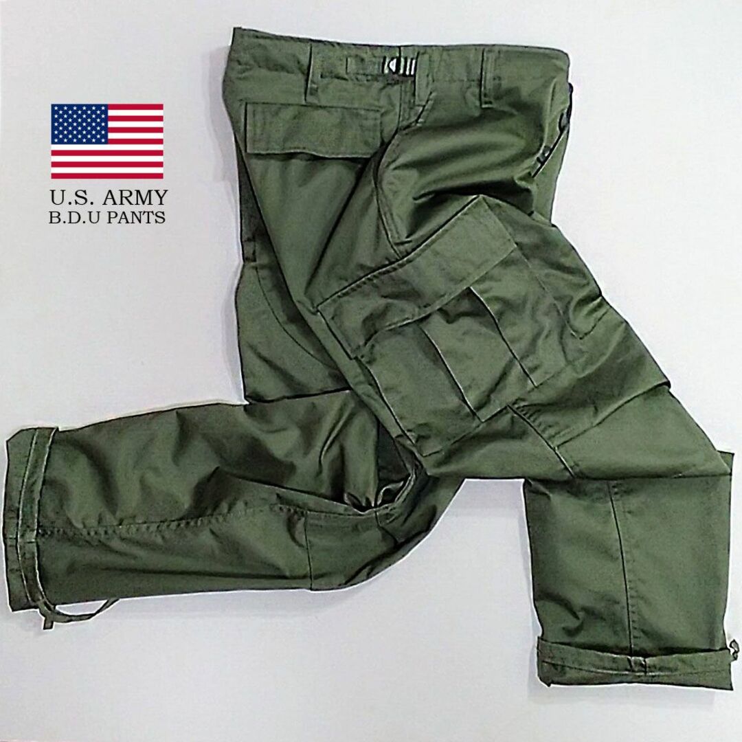 medium regular OD U.S.army BDU pants カーゴODfabric