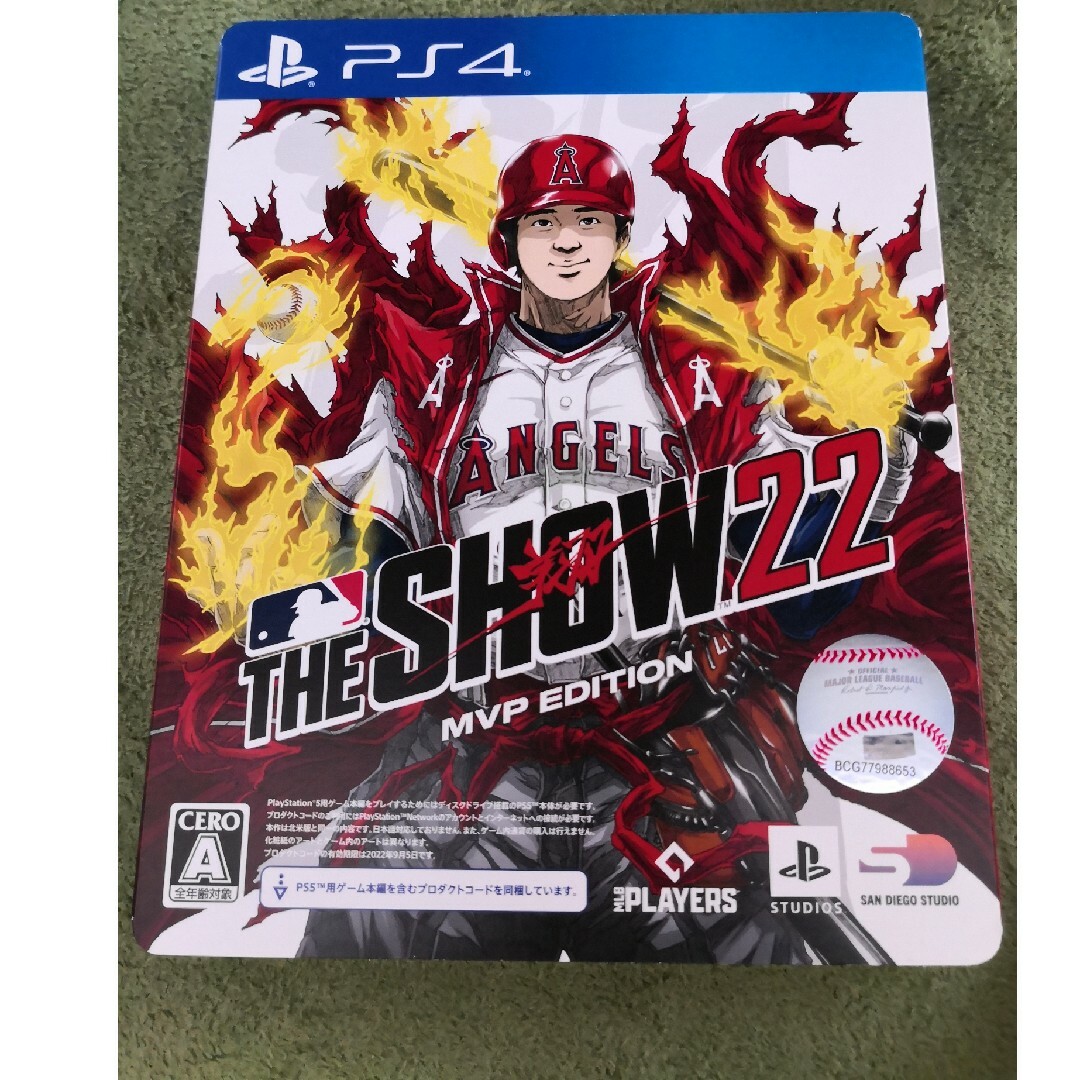 MLB THE SHOW 22 MVP EDITION 大谷翔平 スチールブック