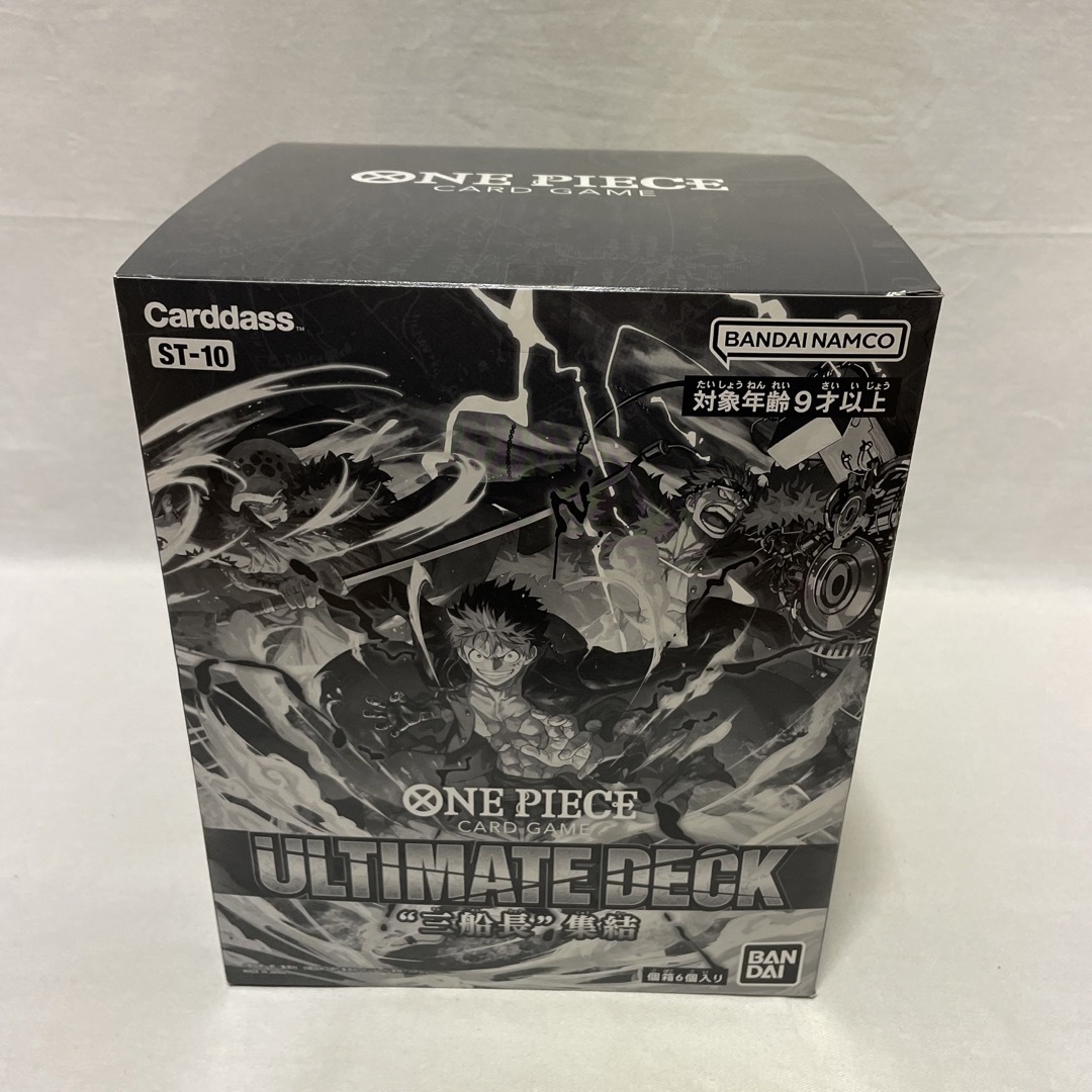 トレーディングカードワンピース カードゲーム アルティメットデッキ"3船長"集結【ST-10】 6個
