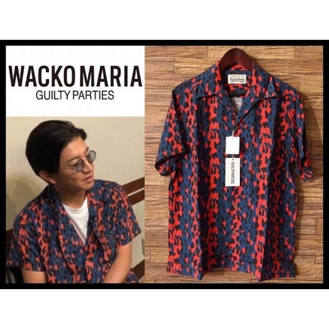 希少　WACKO MARIA HAWAIIAN SHIRT S キムタク着