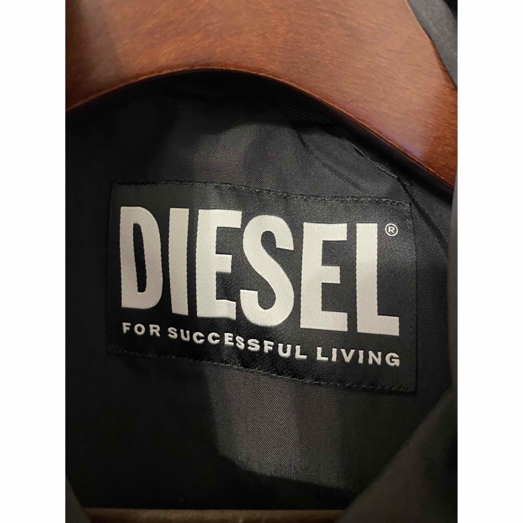 DIESEL - DIESEL ディーゼル マウンテンパーカー Dロゴ エンボイスロゴ