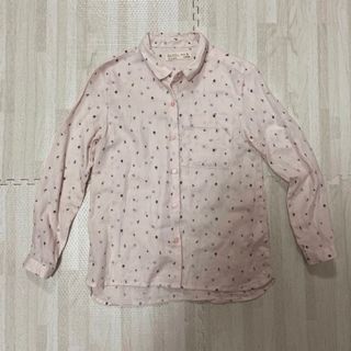 ザラ(ZARA)のZara長袖シャツ128サイズ(ブラウス)