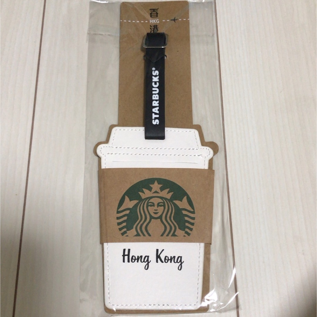 Starbucks Coffee(スターバックスコーヒー)の残り僅か★新品！日本未発売 香港スターバックス パスケース ラゲージタグ レディースのファッション小物(名刺入れ/定期入れ)の商品写真