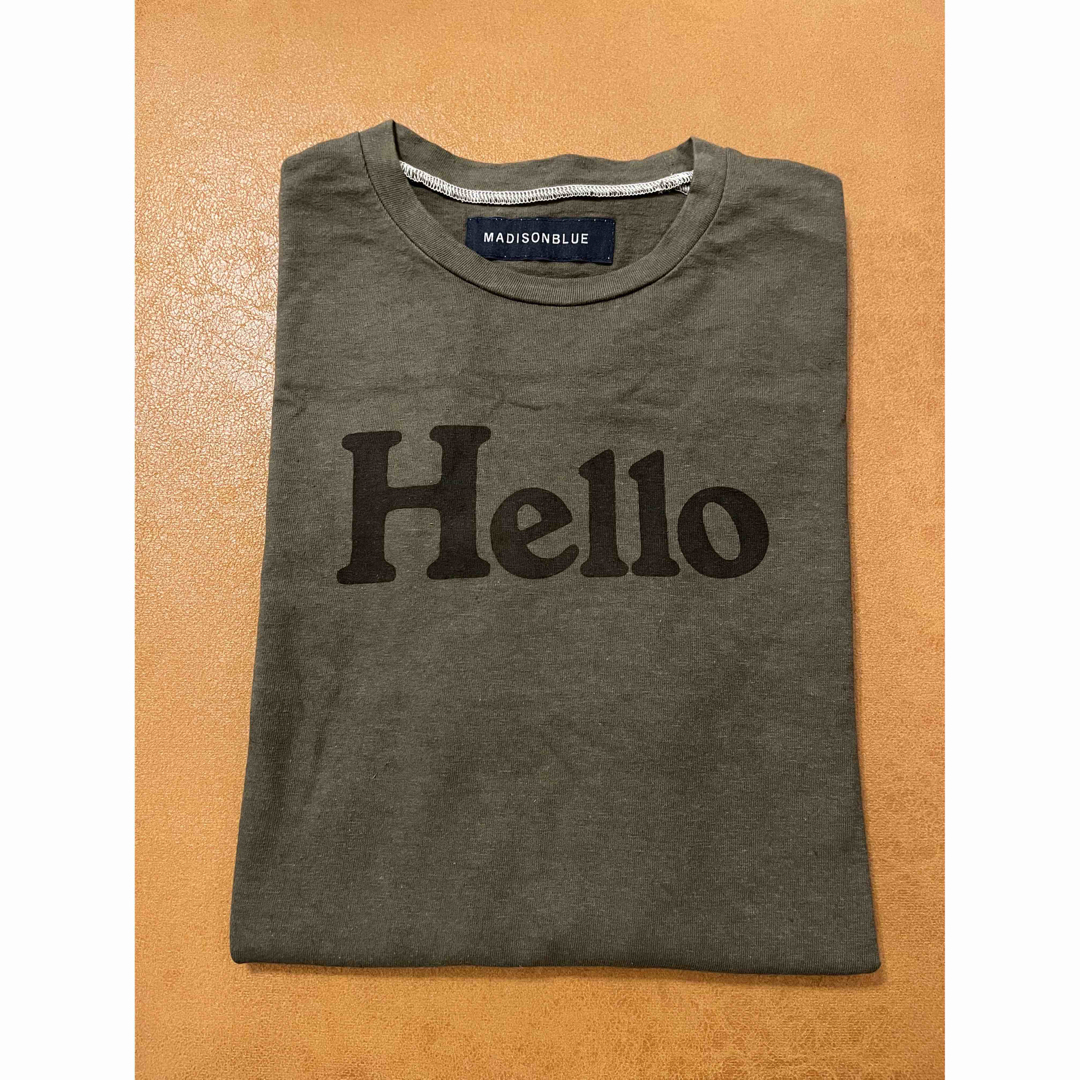 MADISONBLUE - リカ様専用☆ MADISONBLUE ☆ HELLO CREW NECK TEEの