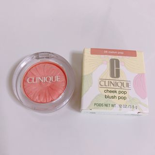 クリニーク(CLINIQUE)のCLINIQUE チークポップ 08メロンポップ(チーク)