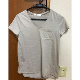 アズールバイマウジー(AZUL by moussy)のアズール Ｔシャツ  グレー(Tシャツ(半袖/袖なし))