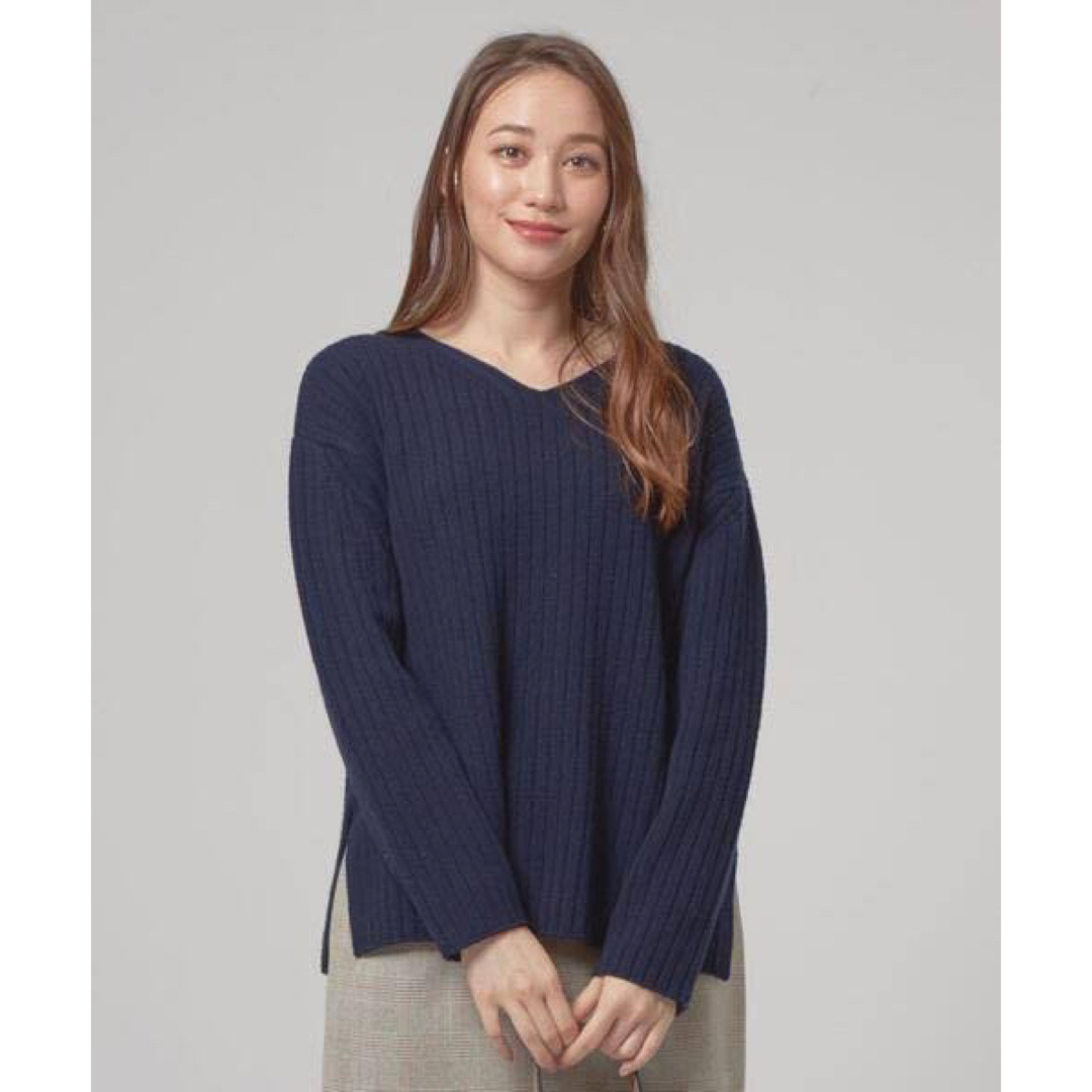 closet story United Arrows LTD ネイビー ニット | フリマアプリ ラクマ