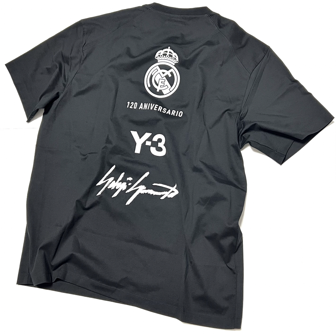 Y-3 - L 新品 Y-3 レアルマドリード コラボ Y3 Tシャツ 120周年記念