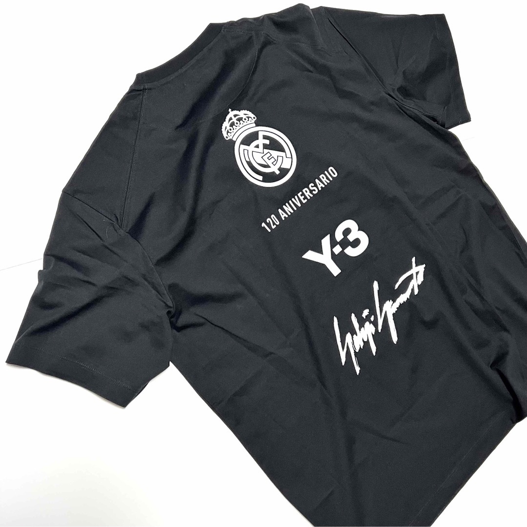 S 新品 Y-3 レアルマドリード コラボ Y3 Tシャツ 120周年記念 限定