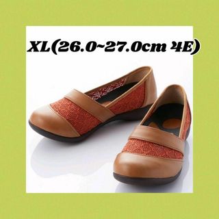 リゲッタ(Re:getA)のリゲッタスマイル　レーススリッポン(ゆったりワイズ) XL(スリッポン/モカシン)