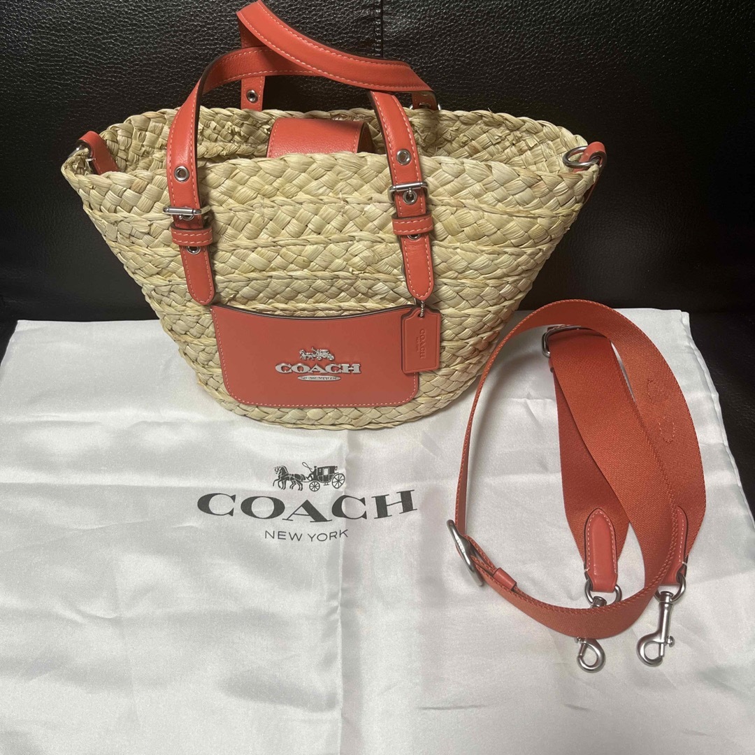 COACH かごバッグ