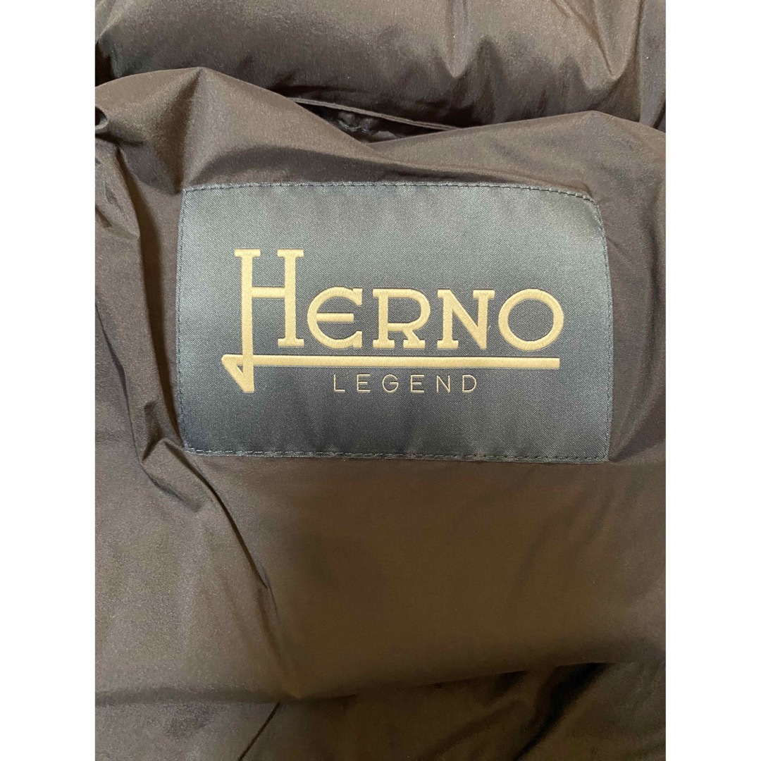 ヘルノ　HERNO LEGENDライン ダウンジャケット　サイズ50 ネイビー