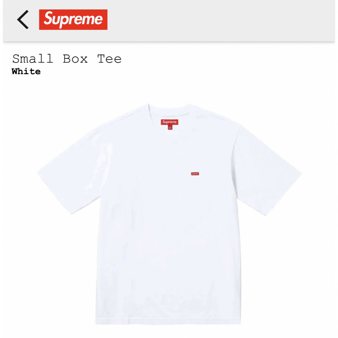 Supreme シュプリーム　Small Box Logo Tee / M