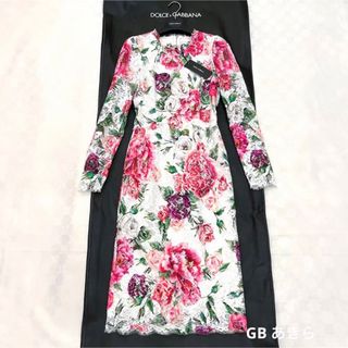 DOLCE&GABBANA - 【新品タグ付き】定価35.7万円 DGピオニーローズ ...