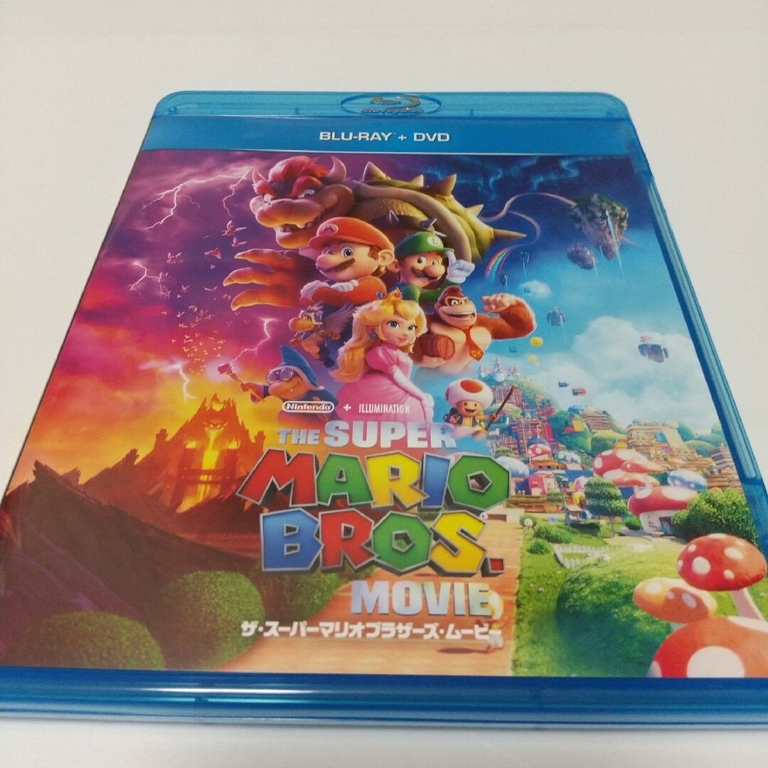 ザ・スーパーマリオブラザーズ・ムービー ブルーレイ+DVD('23米)〈2枚組〉