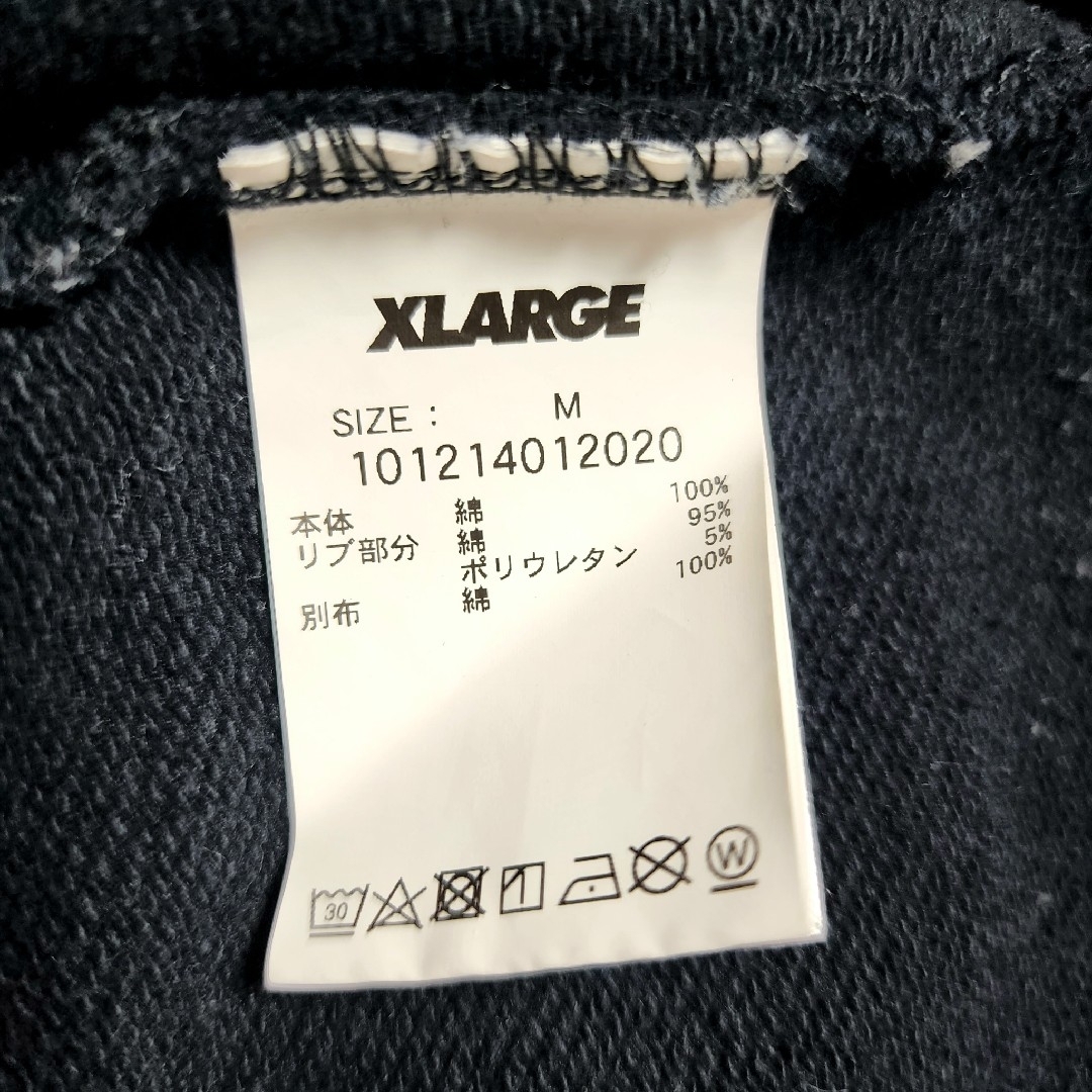 超希少》XLARGE エクストララージ パーカー ペイズリー ブラック 刺繍