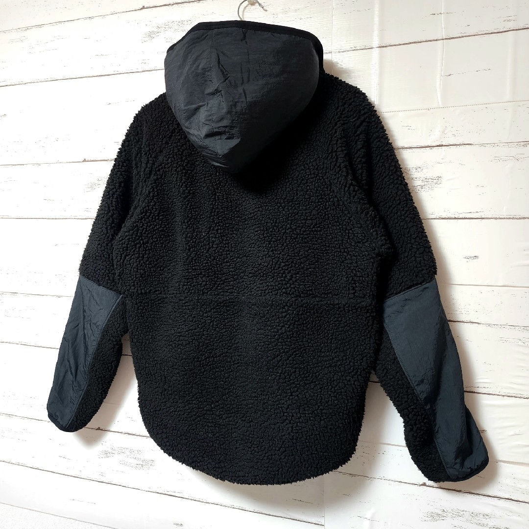 《希少》NIKE ナイキ フリースジャケット ボア ハーフジップ 刺繍ロゴ L 《希少》NIKE ナイキ フリースジャケット ボア ハーフジップ 刺繍ロゴ L