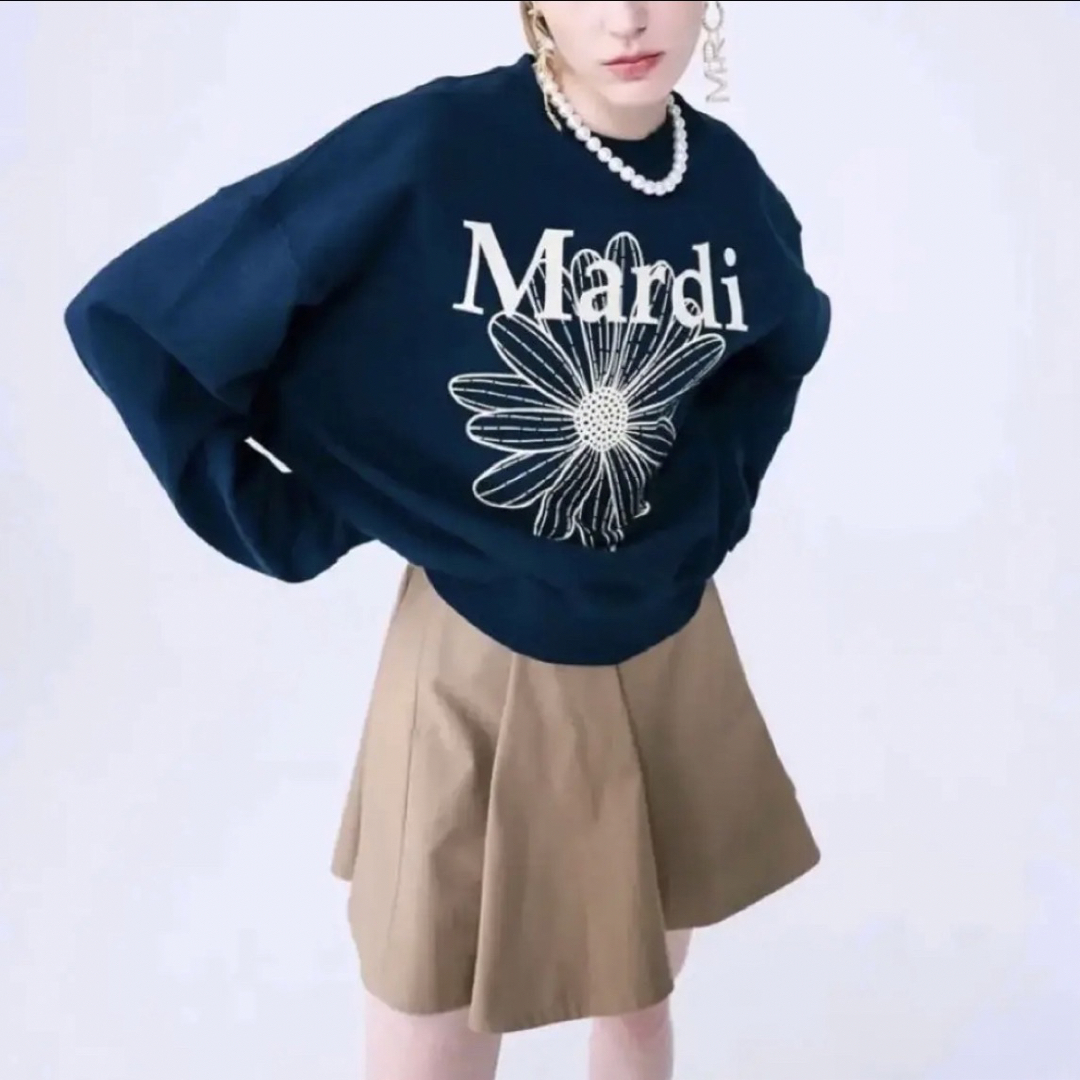 Mardi Mercrediマルディメクルディ スウェット ネイビー Mardi Mercrediマルディメクルディ スウェット ネイビー