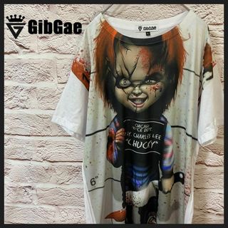 GibGae Tシャツ　チャッキー メンズ　レディー [ L ](Tシャツ/カットソー(半袖/袖なし))