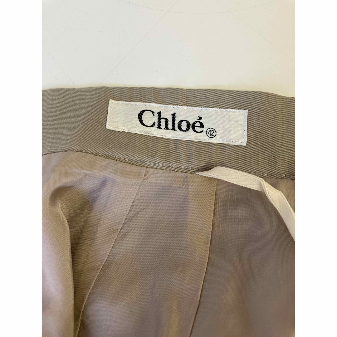 Chloe(クロエ)のクロエ　Chloe シルク混　スカート レディースのスカート(ひざ丈スカート)の商品写真