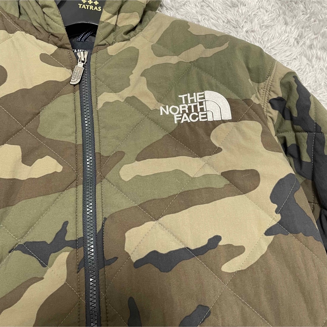 ノースフェイスnorth face アウター　ヤッキンジャケット　迷彩　防寒