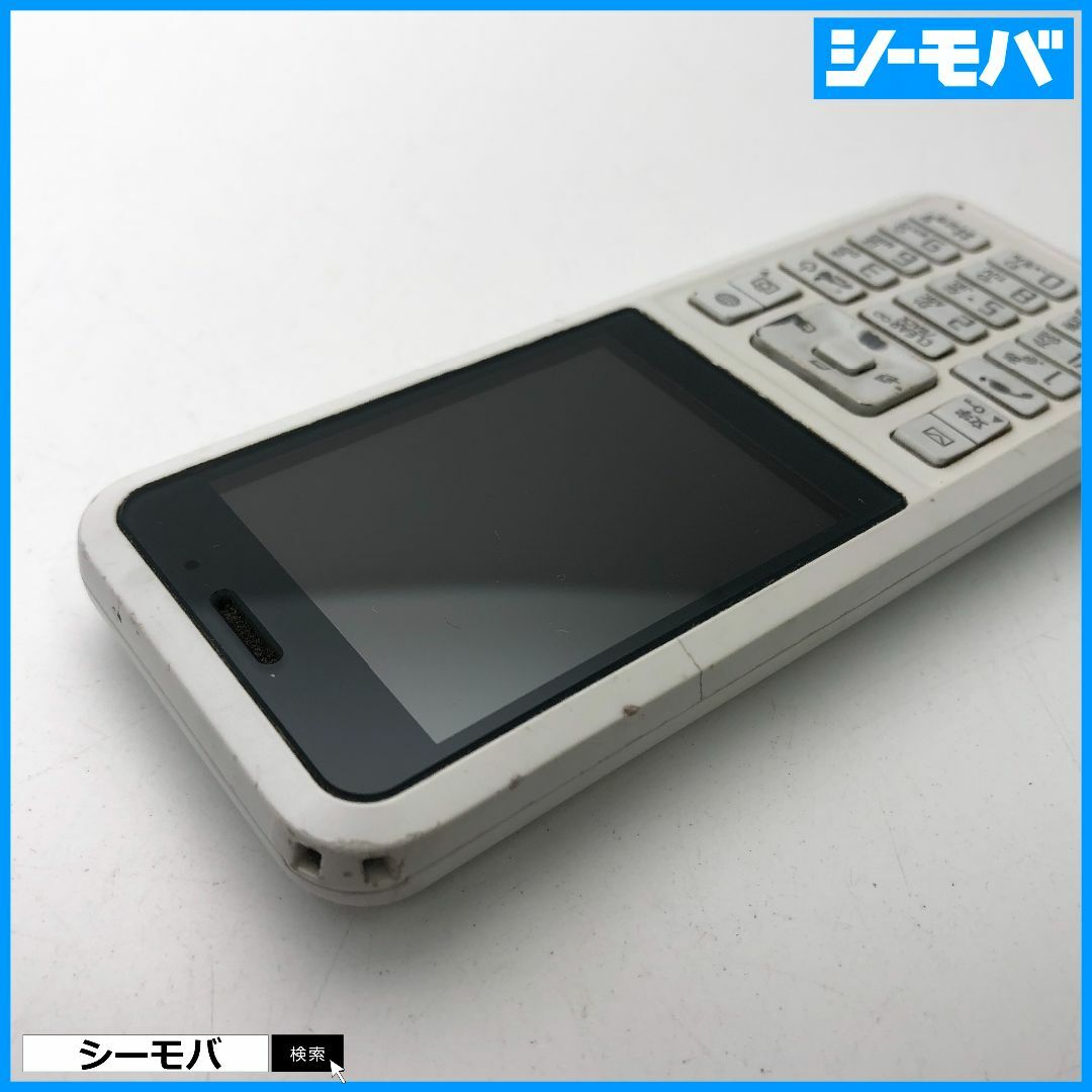 962 SIMフリー softbank Simply B 701SI 中古 白 スマホ/家電/カメラのスマートフォン/携帯電話(携帯電話本体)の商品写真