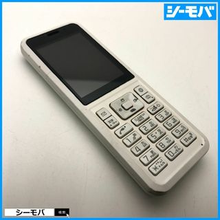 962 SIMフリー softbank Simply B 701SI 中古 白(携帯電話本体)