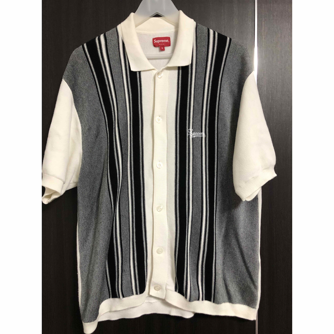 Supreme - Supreme Stripe Button Up Poloの通販 by ®︎®︎®︎'s shop
