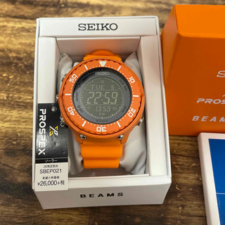 セイコー(SEIKO)のSEIKO PROSPEX BEAMSコラボ SBEP021(腕時計(デジタル))