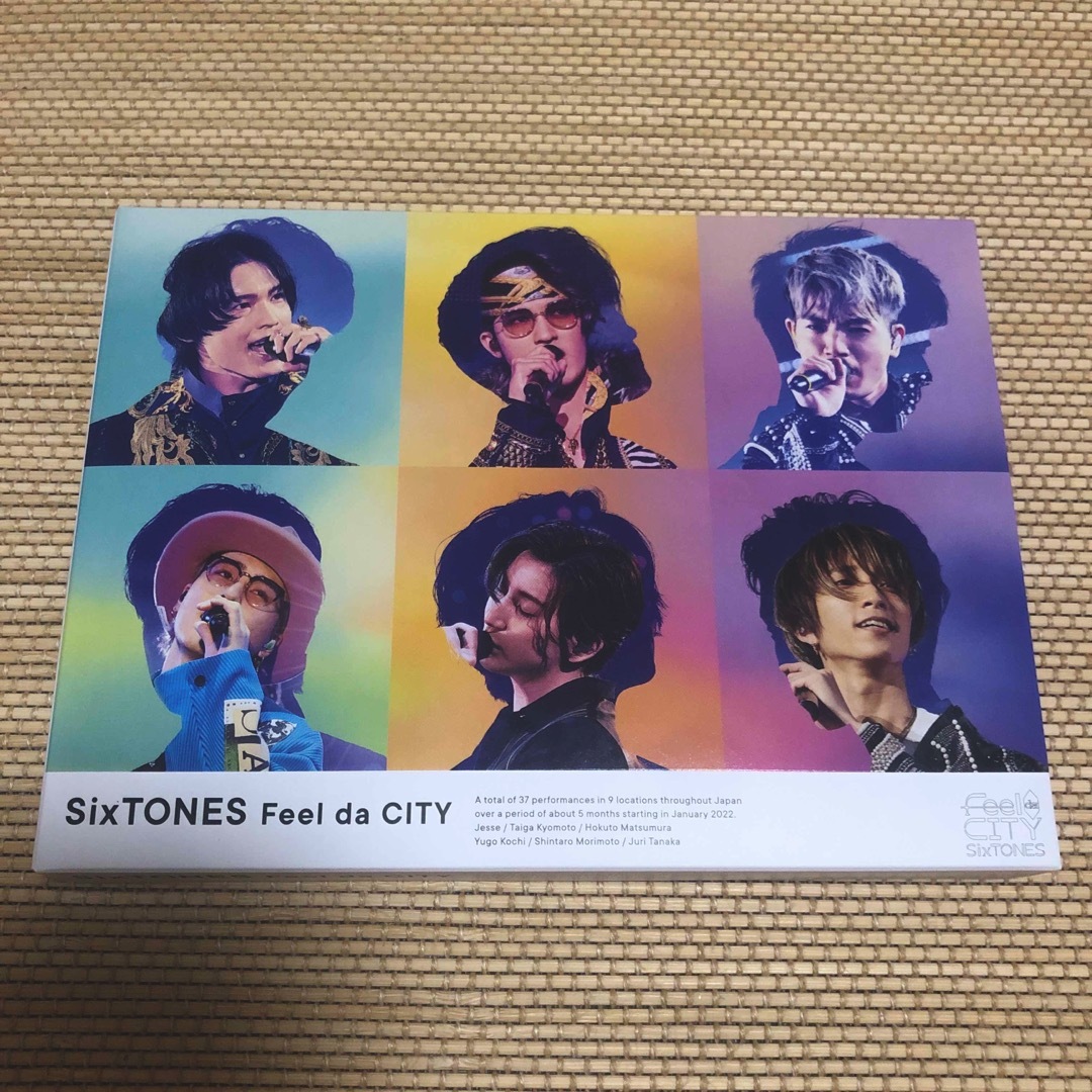 SixTONES(ストーンズ)のFeel　da　CITY（初回盤） Blu-ray エンタメ/ホビーのDVD/ブルーレイ(ミュージック)の商品写真