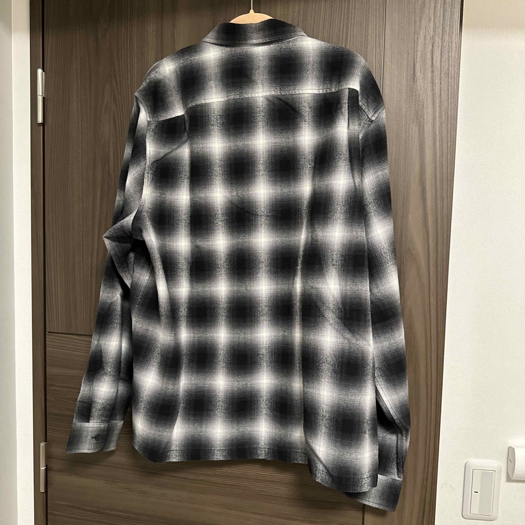 Supreme Shadow Plaid FlannelZip Up Shirt