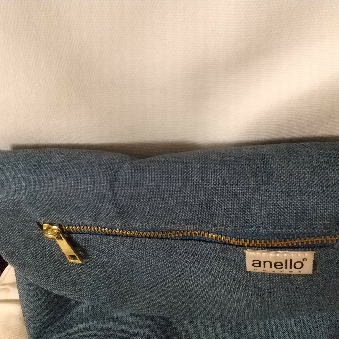 anello GRANDE(アネログランデ)のanello GRANDE  アネログランデ ショルダーバッグ デニムブルー レディースのバッグ(ショルダーバッグ)の商品写真