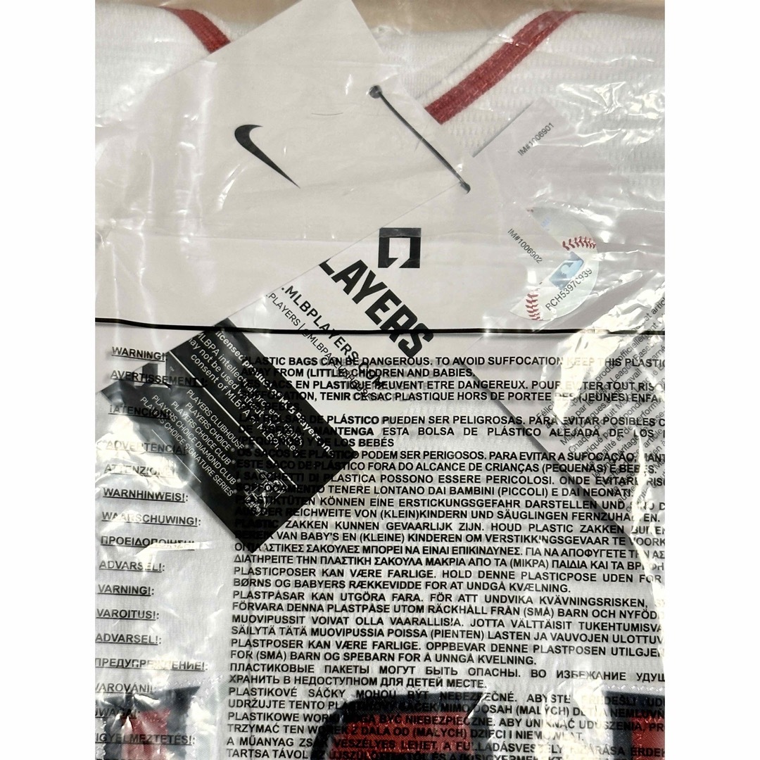【タグ付き新品・正規品】大谷翔平選手 ナイキ製レプリカユニフォーム XXLサイズ