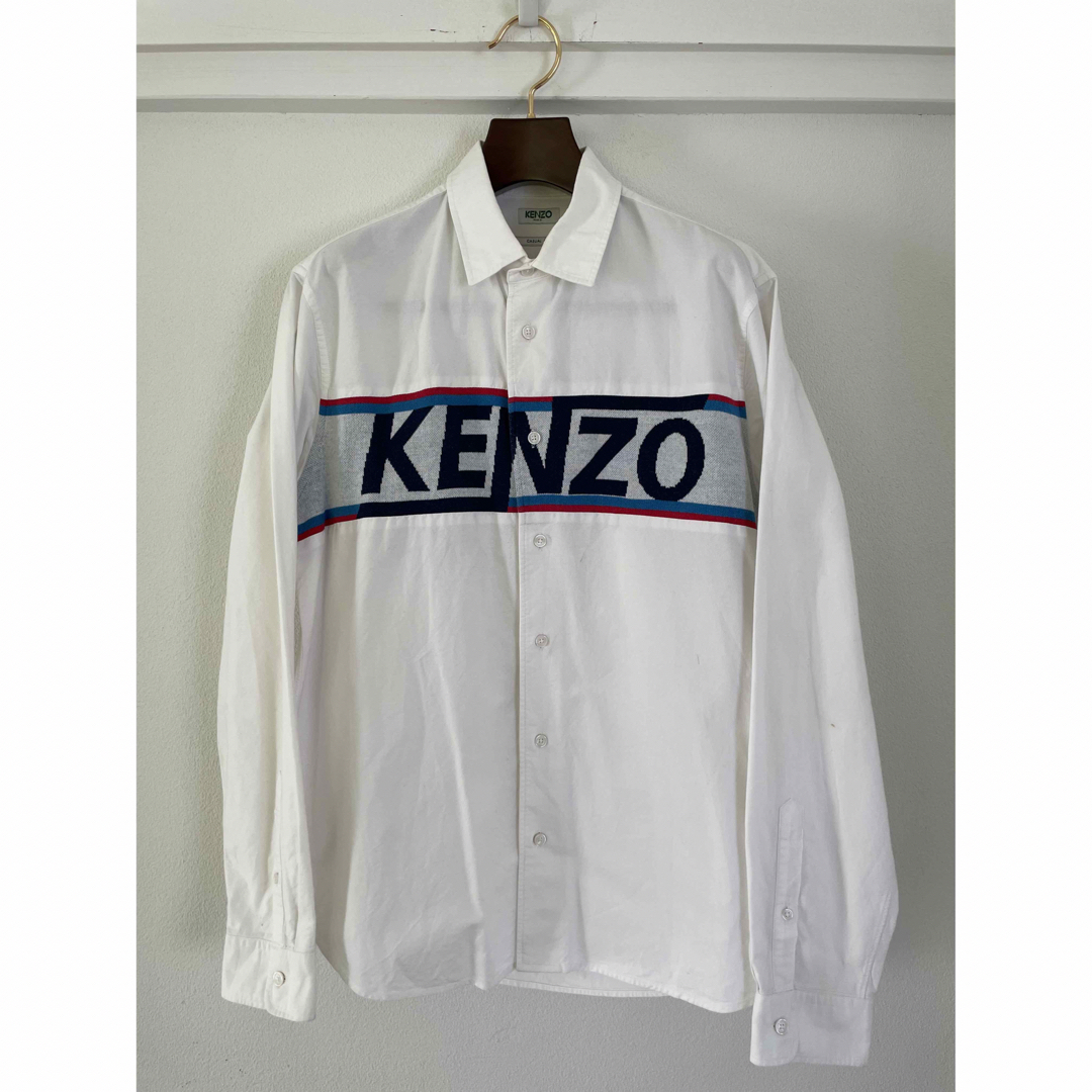 KENZO Paris ケンゾー　長袖シャツ　フロントロゴシャツのサムネイル